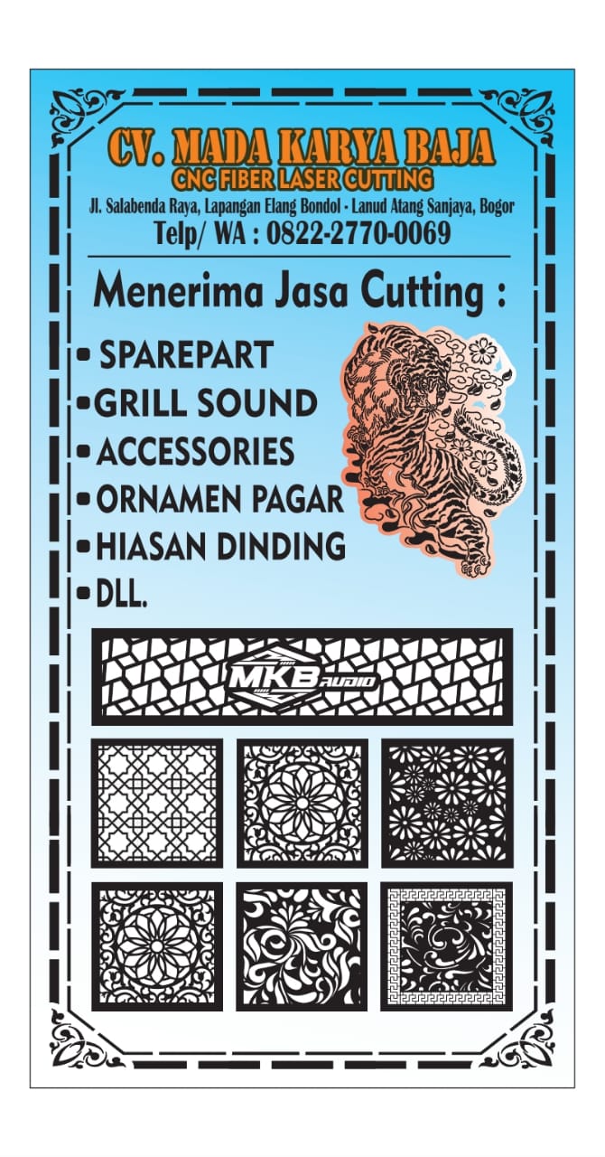 Review Worskhop Jasa Cutting Fiber Laser Bogor